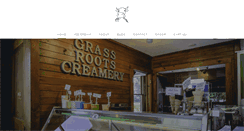 Desktop Screenshot of grassrootsicecream.com